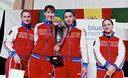 Ростовская рапиристка Лариса Коробейникова в составе сборной России заняла второе место на этапе Кубке мира в Алжире